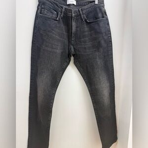 NWOT Ovadia Men's Charcoal Skinny Jeans